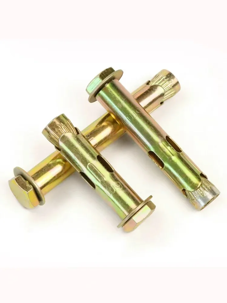 High Load Capacity Carbon Steel Galvanized Phillips Countersunk Anchor Bolts HEX Head M6-M12 Thread Size Bright Finish Anchor details