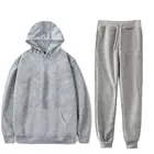 Cotton Cotton Fleece Hoodie Men Custom Printed Logo Men Cotton Fleece Thick Sweatsuit Gym Hoodie