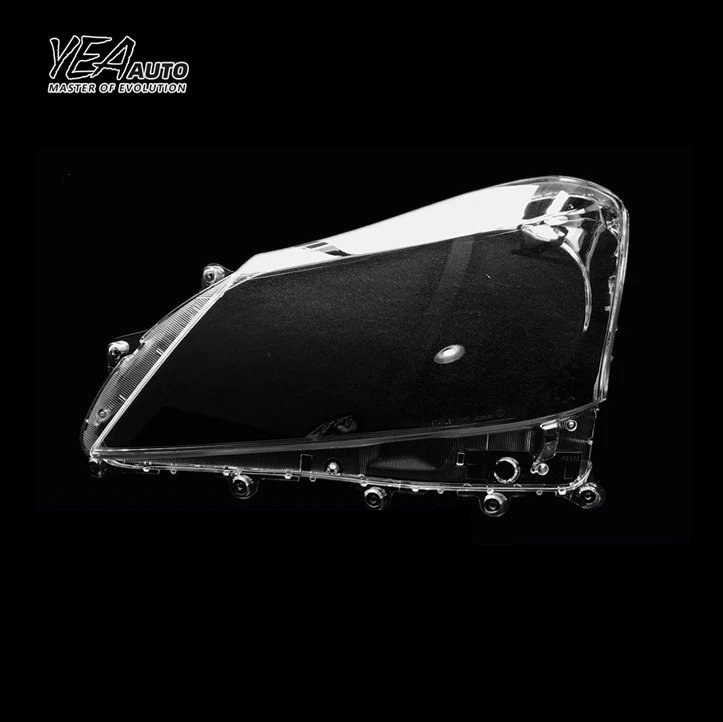product yea auto car headlight cover headlight glass lens glass for toyota crown 13th lens cover 2010 2013 pc lampshade clear shell131-5
