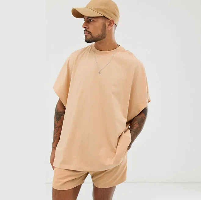 oversized t shirt and shorts set
