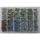 Titanium Steel Metal Screws OEM ODM M2 M3 M4 M5 M6 M8 Black Phosphate Metal Iron Titanium Stainless Steel Screw