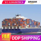 Cheap Rate Amazon FBA Sea Shipping Freight Forwarder To Italy DDP Door To Door