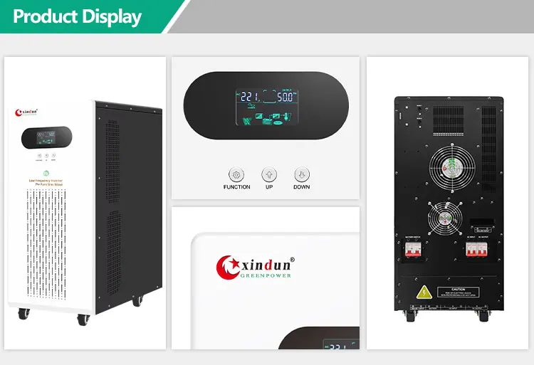 Kva Kw V Dc To Ac Inverter Mppt Hybrid V Kva Pure Sine Wave