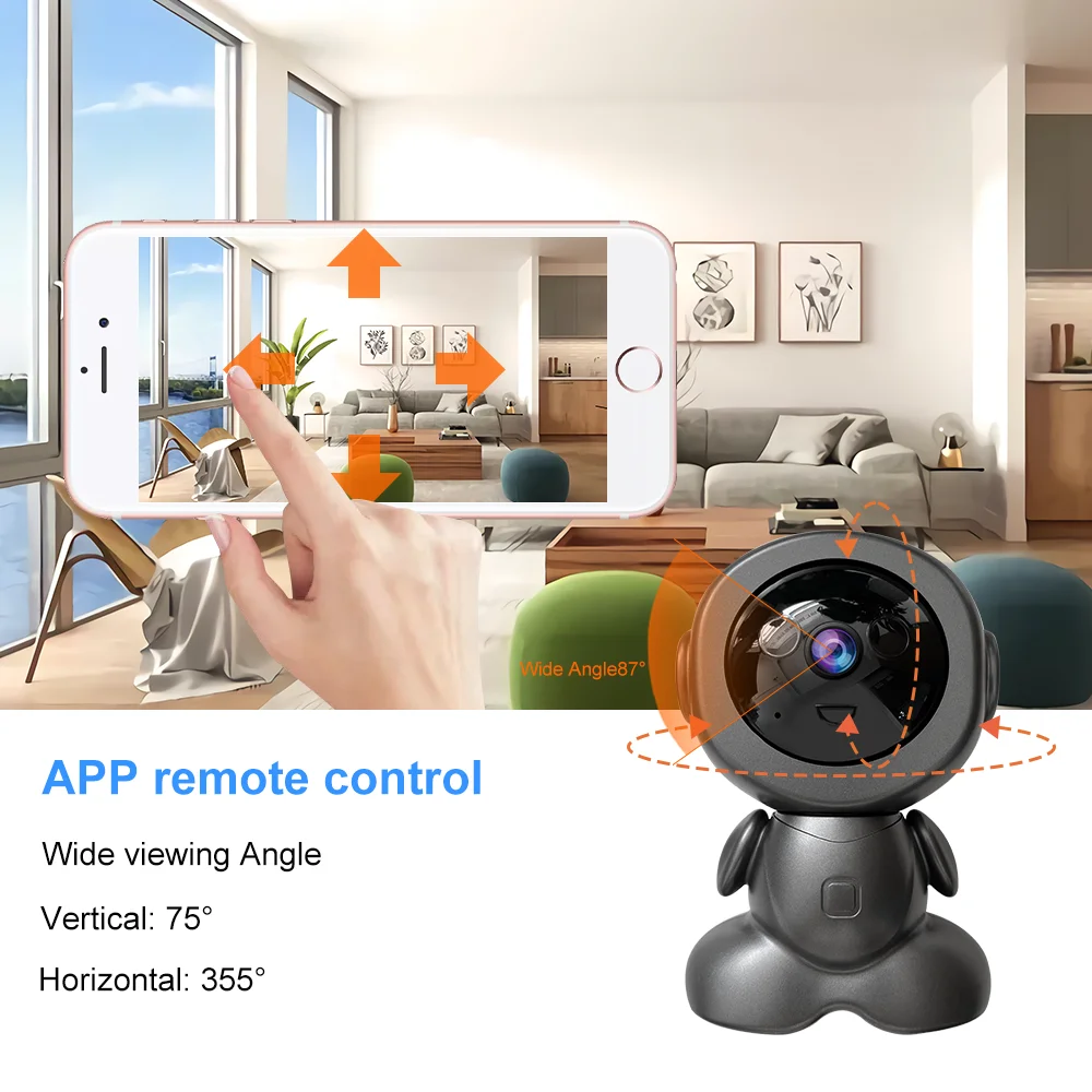 Smart Home 2mp/3mp Security Surveillance Cctv Camera Indoor Wireless Ptz Motion Tracking Safety Baby Camera For Pet&Baby Home