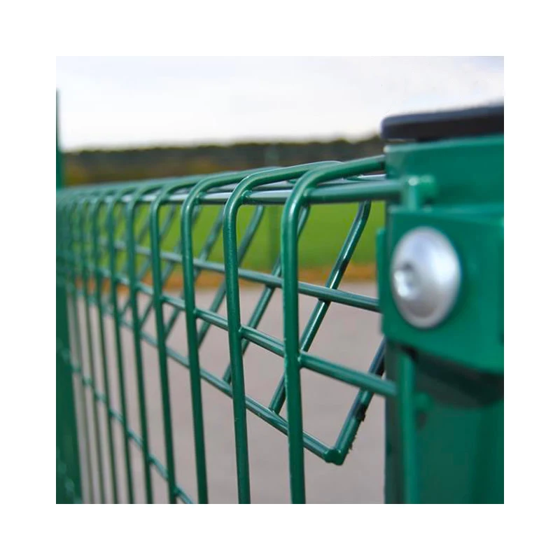 Pvc Coated Galvanized Brc Triangle Bending Wire Mesh Fence Panel Garden