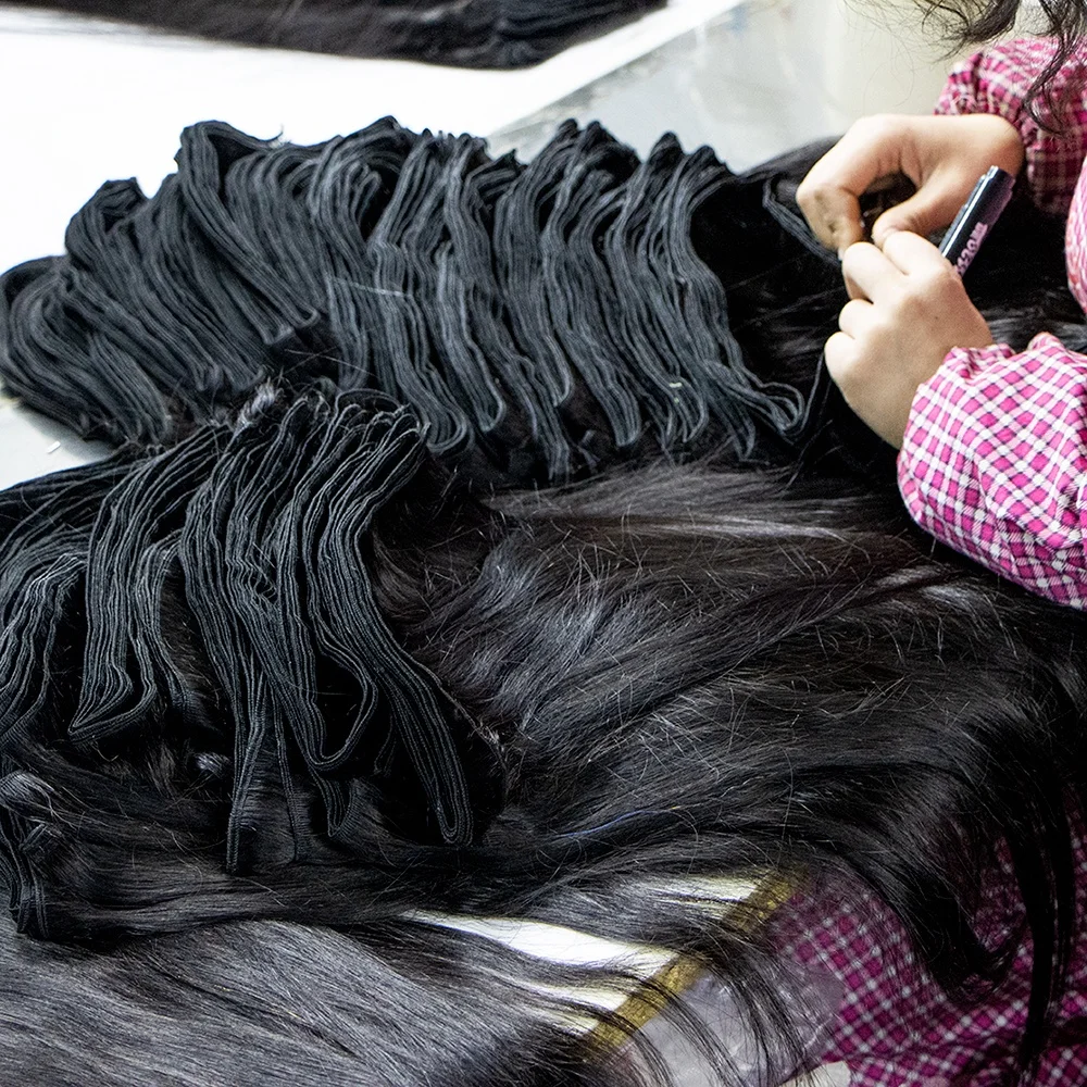 Foxen Wholesale Raw Cambodian Hair Vendor Raw Unprocessed Human Hair