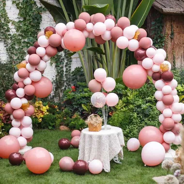 Circle Balloon Arch Frame Balloons Stand Holder Kit For Wedding