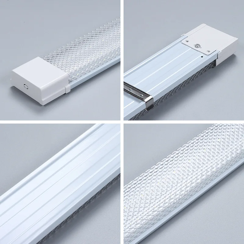 led linear tube fixture 18w 36w 54w 60w 80w 30cm100w 600mm 900mm 1200mm 1500mm triproof lamp purification led batten light