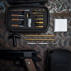 Amazon Hot Selling 22.357.38 9mm. 45 Caliber Portable Eva Case Tactical Complete Gun Cleaning Kit