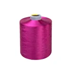 Polyester Dope Dyed Black Yarn China Polyester Yarn China 150d/48f 100% Polyester Dope Dyed Black Color Yarn Dty