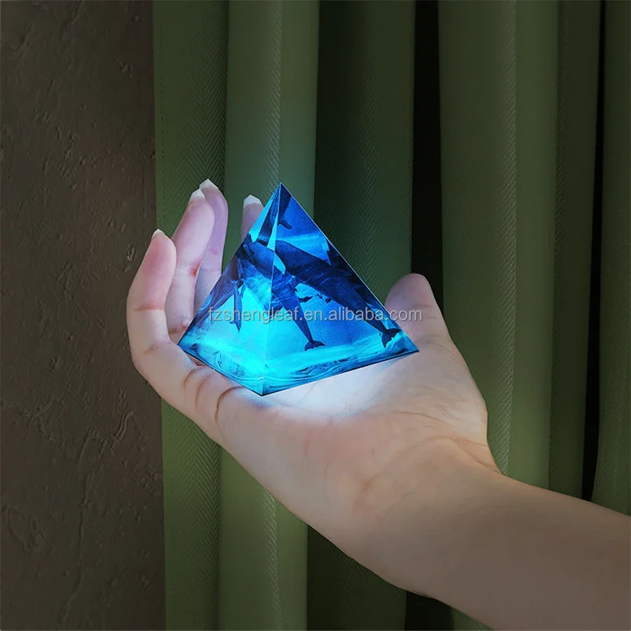 product pyramid crystal silicone resin molds for making candle craft art supplies eco friendly diy wholesale opp bag custom size-4
