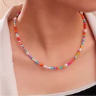 Pearl Wholesale High Quality Fashion Women's Pearl Beaded Necklace Charm Necklace