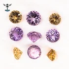 Citrine High-grade Brazil Natural Citrine Concave Cut FACETED Gemstone Rings Necklaces Pendant For Noble Temperament