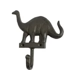 Handicraft Family Cast Iron Handicraft Animal Single Hook Dinosaur Used For Family Decoration