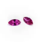 Corundum Ruby Zuanhui American CZ Cubic Zirconia Synthetic Corundum Marquise Cut Red Ruby 5# Gemstones Fin