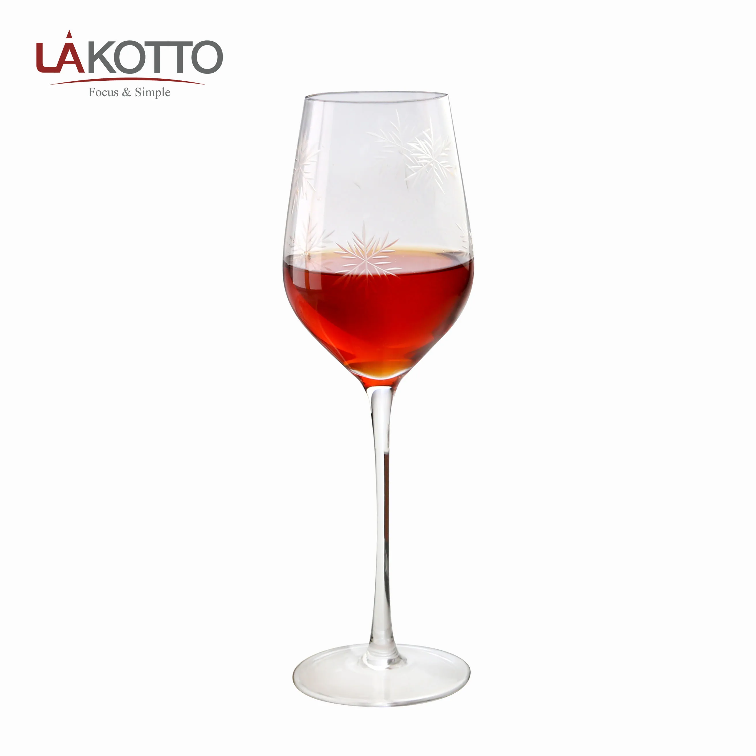 Wine glass set household crystal goblet 395ml  wine glass champagne glass wine set