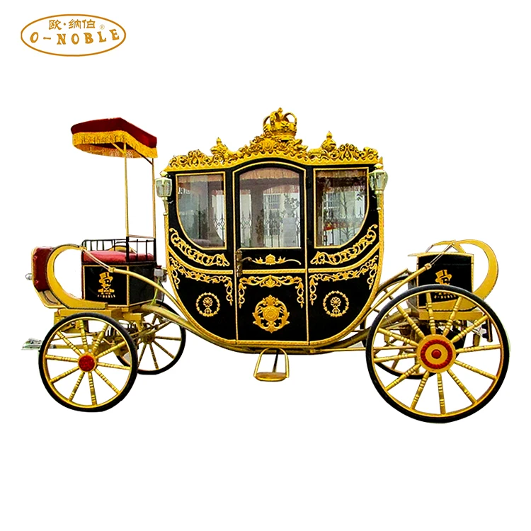 Golden Cinderella Pumpkin Horse Carriage For Wedding Princess Carriage -  Buy Carriage For Wedding,Golden Cinderella Pumpkin Horse Carriage,Princess  Carriage Product on 