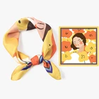 Silk Custom Fashion Cheap Price Square Silk Scarf