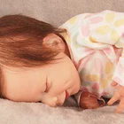 Doll Factory Customizable Lovely 18 Inch Realistic Reborn Baby Doll Silicon Doll For Baby