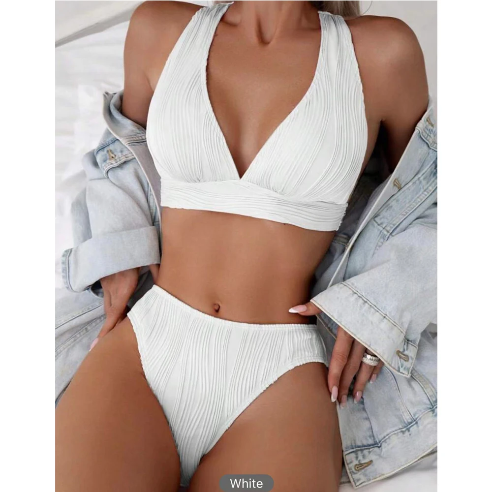 Custom Sexy Bikini Swimwear Women Beachwear Two Piece Suits New