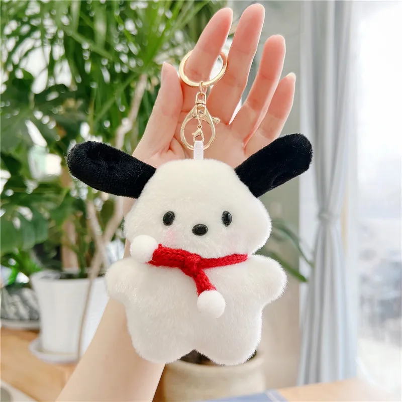 Manufacturer Kawaii Sanrio Cartoon Anime Llaveros Cute Pochacco Toys  Kids Plush Toys Stuffed animal toys