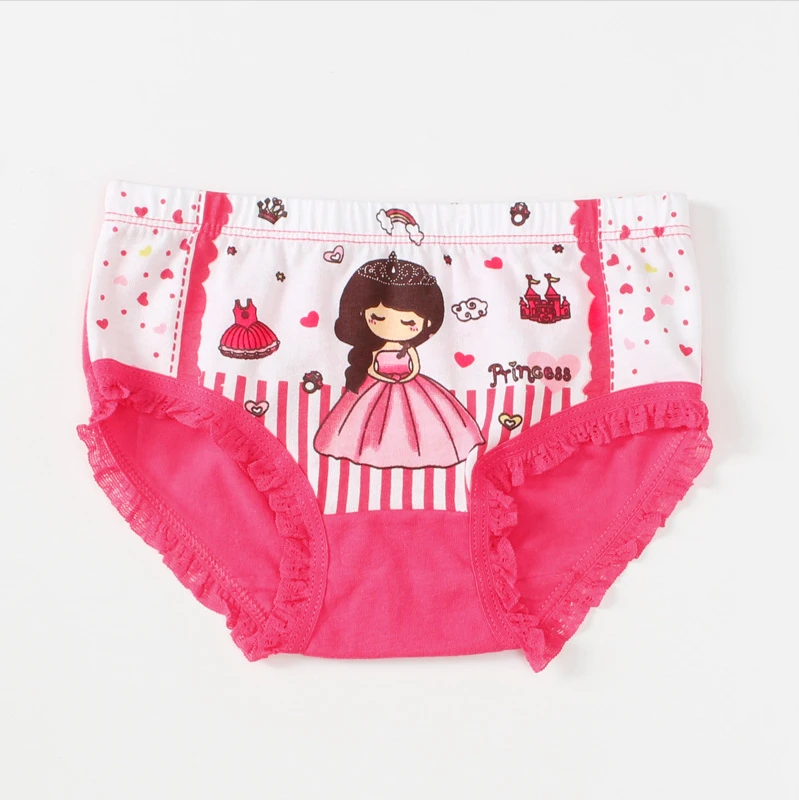 Factory Wholesale Kids Underwear For Girls 5pcs One Bag Underwear For