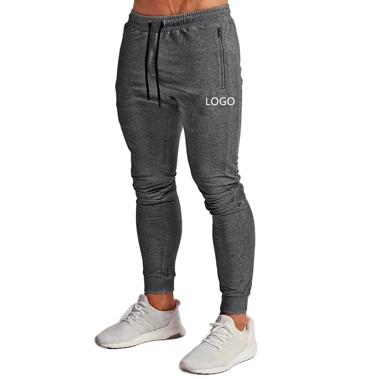 plain gray jogger pants