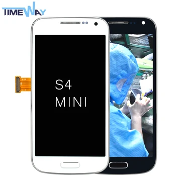 Frame Pre-Installed Replacement LCD Touch Screen for Samsung Galaxy S4 mini lcd touch display OEM quality