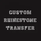 Shirt Iron On Transfer Hot Fix Iron On Custom Rhinestone Transfer Motif For DIY Shirt Heat Press Design
