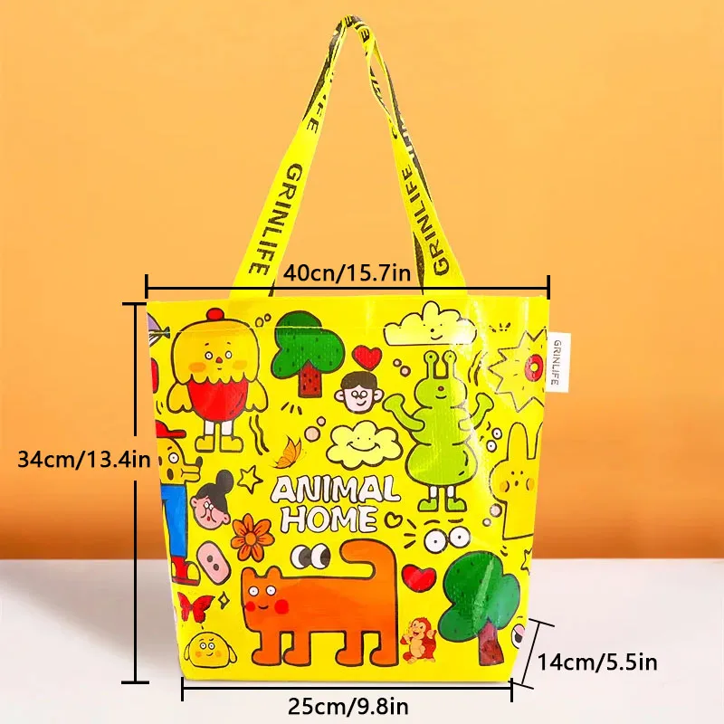 Supermarkets stores tote bag environmentally friendly big capacity reusable pp woven polypropylene shopping bags Supermarkets stores tote bag environmentally friendly big capacity reusable pp woven polypropylene shopping bags