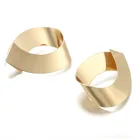 Earrings Exaggeration Personality European American Fashion Geometric Triangular Earrings