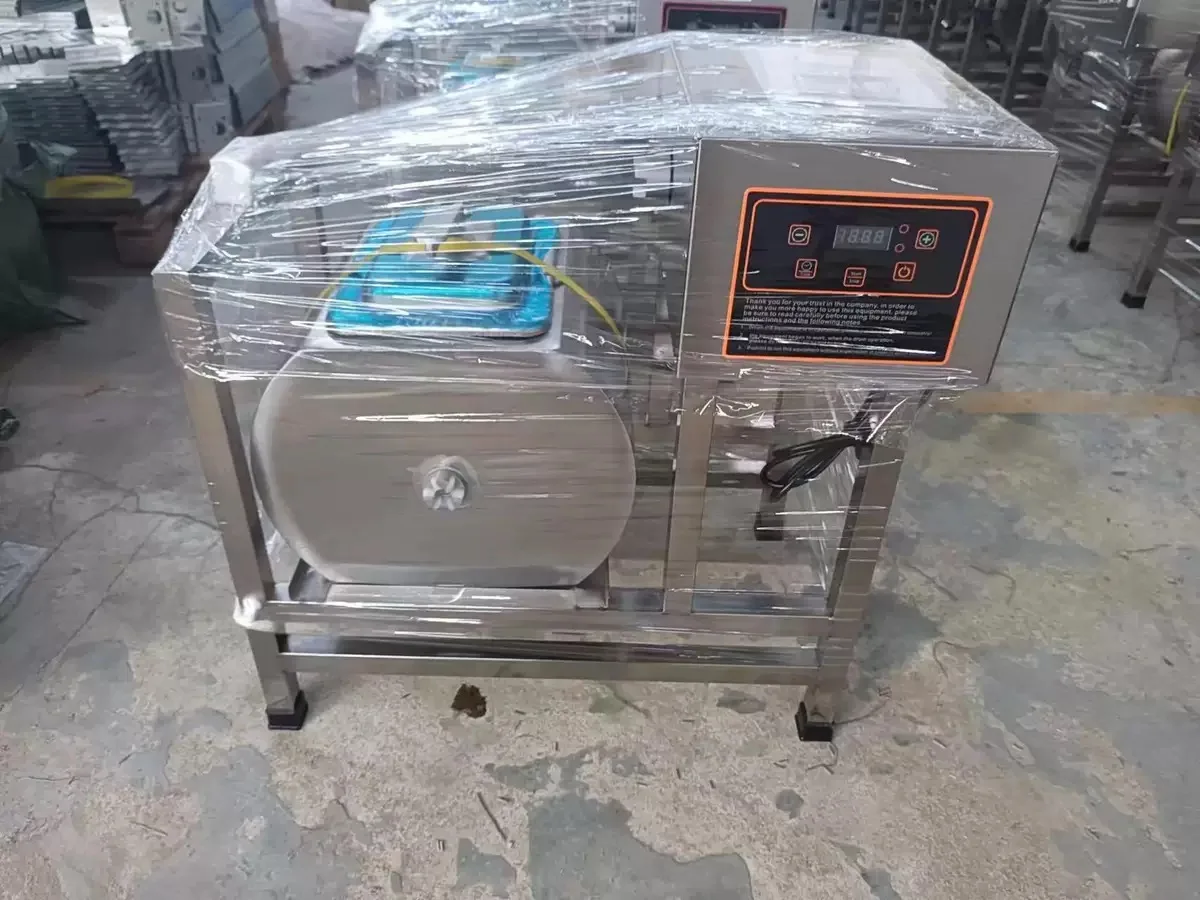 Commercial 50L Mechanical Control Meat Marinator Tumbler Stainless Steel Food Marinating Machine