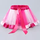 Skirts Girls Girls 3-8years Kids Spring Pleated Tutu Flare Mini Bow Skirts For Little Baby Girls