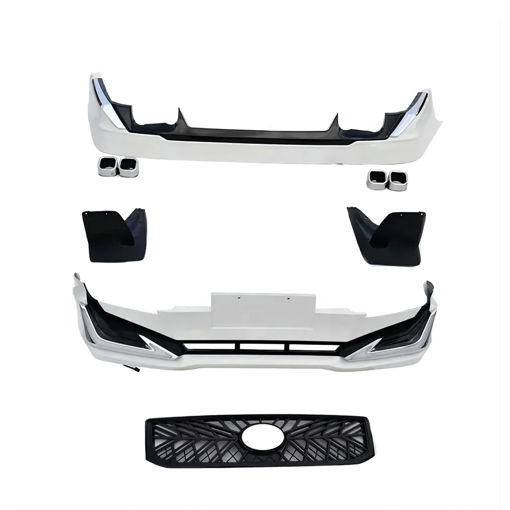 Front Bumper Face Kit For Toyota Prado Body Kit Upgrade To