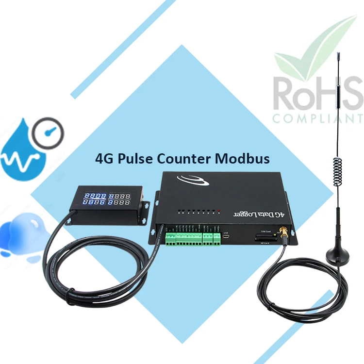 4g Mobile Modbus Data Logger 4g Modbus Meter Monitoring System Rs485