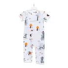 Short Sleeve Baby Short Multifunctional Plain Short Sleeve Unisex Baby Romper For Wholesales