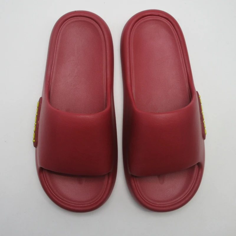 GRS Summer/Spring 4CM softer Rubber EVA Pillow Slide Sandal Customizable Logo Design Breathable Cloud Feeling cushion sandal