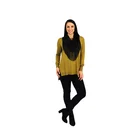 Triangle Scarf Designer Scarf Ladies Triangle Velvet Chiffon Scarf With Rayon Fringe