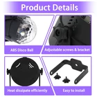 Rgb Magic U`King Stage Light Remote Sound Control LED RGB Party Light Crystal Magic Ball Disco Lights