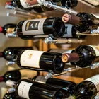 Wholesale Modern Metal Wall Mounted Wine Rack Pin Display Storage Aluminium Wine Rack Pegs Wall Mounted Aluminium Wine Pegs