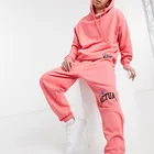 Sweat Suit Men Mens OEM Logo Design Sweat Suit Men Custom Logo Long Sleeve Loose Cotton Mens Sweatsuits