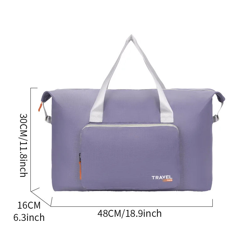 Wholesale travel bag large capacity folding luggage bag waterproof portable travel storage bag