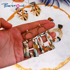 Fashion Earrings Stud Earrigsearrings 2021 New Arrival Fashion Camo Polymer Clay Drop Earrings