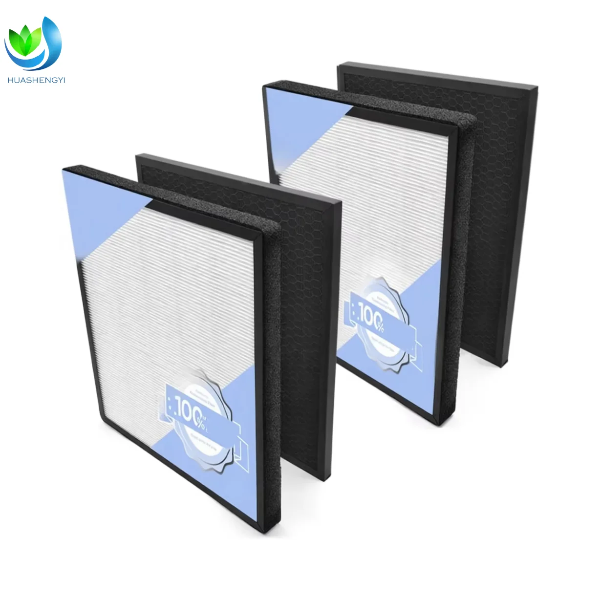 Walson 3-in-1Hepa Air Purifier Filter High-Efficiency Activated Carbon Filter for LEVOIT-PUR13Removal Odor Smoke Pollen Allergen factory