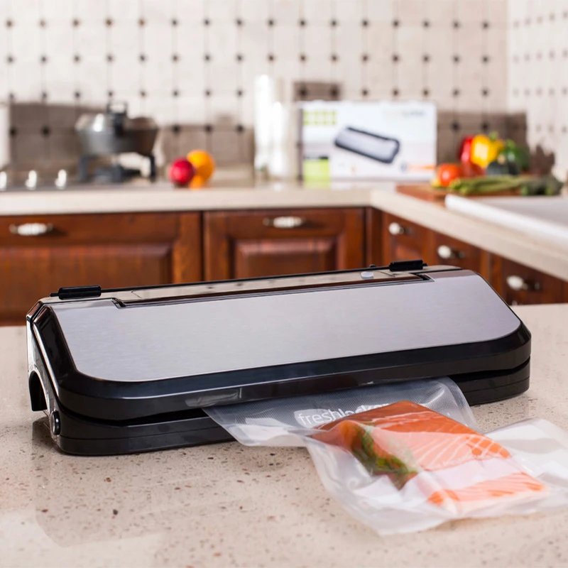 vacuum seal ziplock with water