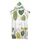 Beach High Quality Microfiber Poncho Beach Surf Ponchp Towels With Logo Changing Robe