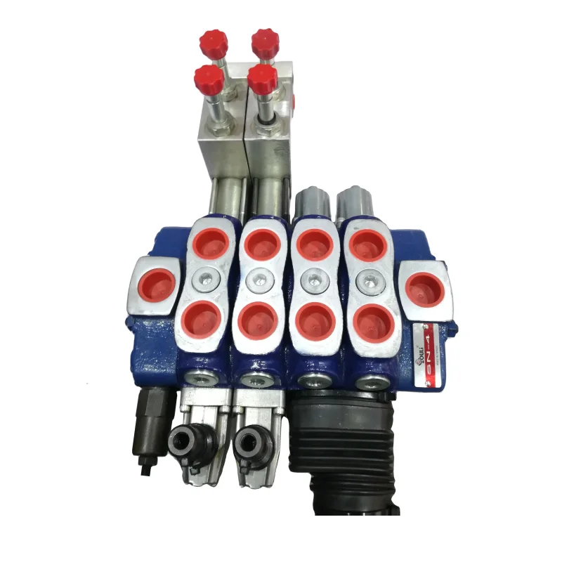 SD6/8  type hydraulic  Directional valves  8 spools sectional control valves flow 80L/min  pressure 315bar