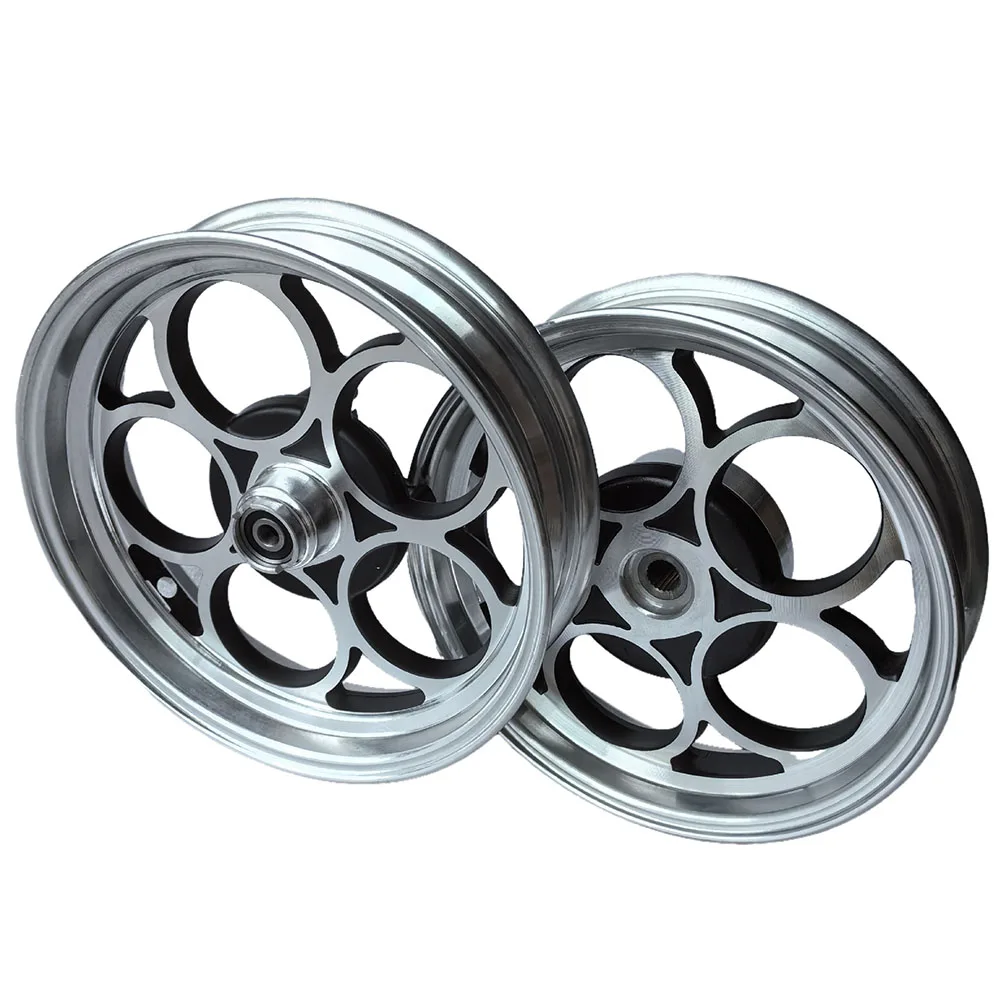 Wholesale Customized Stable 10-Inch Modified Aluminum Alloy DIO18/28 ZX34/35/38/56 Z4 HJX-0070 Motorcycle Wheels