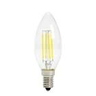 Led Candle Light Led Led Candle Bulb Dimmable LED Filament Candle Light Bulb 3200K E12 E14 For Base Chandelier Lamp