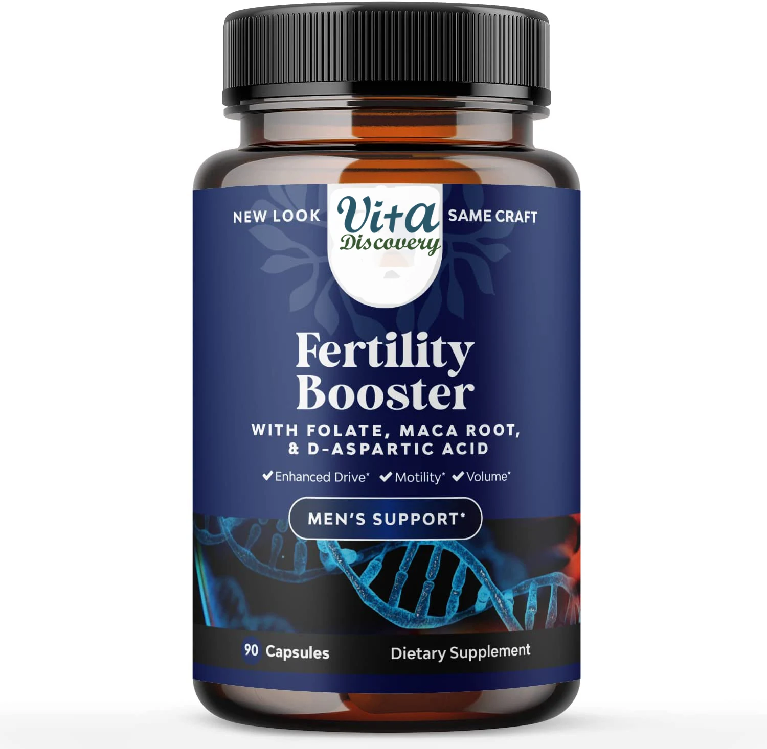 Enhanced Motility Volume Potency Fertility Support Multivitamin Male